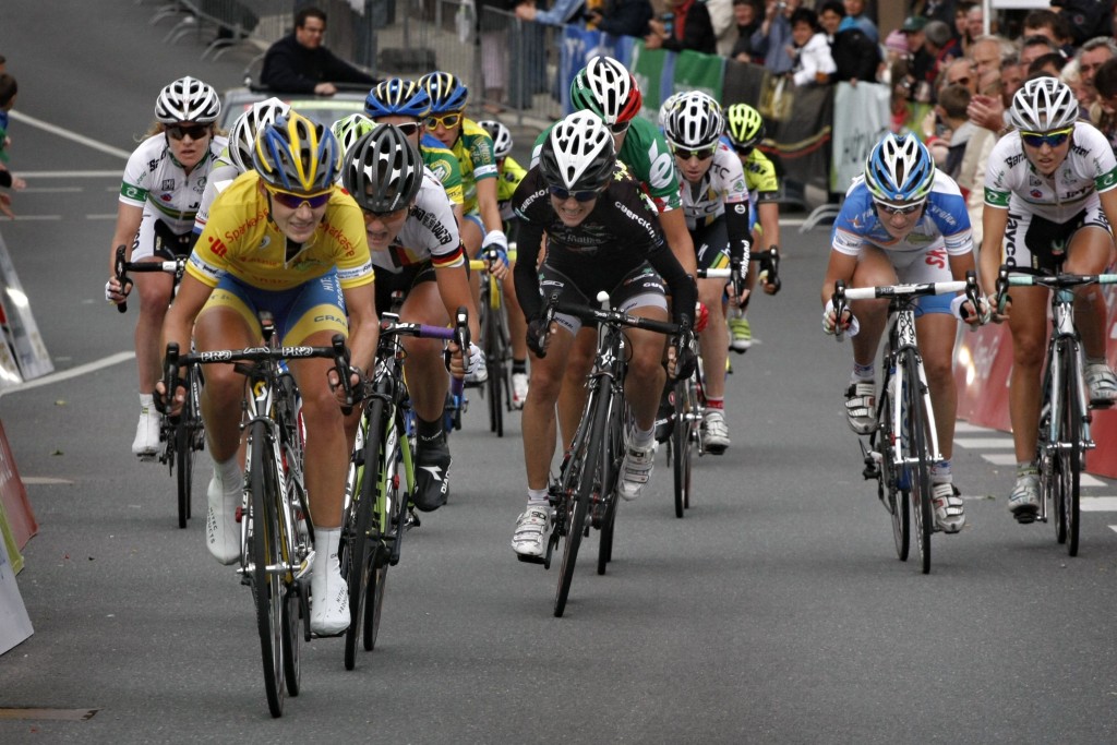 Jena - Germany - wielrennen - cycling - radsport - cyclisme - vrouwen ladies feminin - Internationale Thüringen Rundfahrt Der Frauen  - 5e etappe - Emma Johansson - foto Anton Vos/Cor Vos ©2011